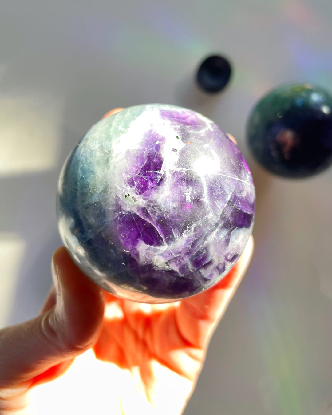 Fluorite Sphere