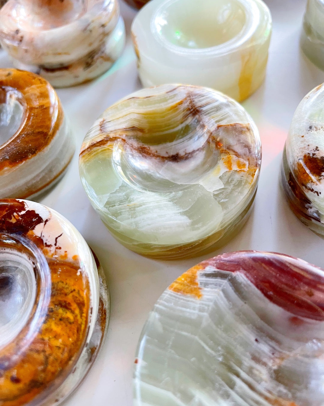 Onyx Sphere Stands - Baltic Mermaid