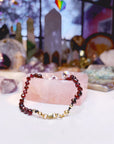 Garnet Candy Bracelet