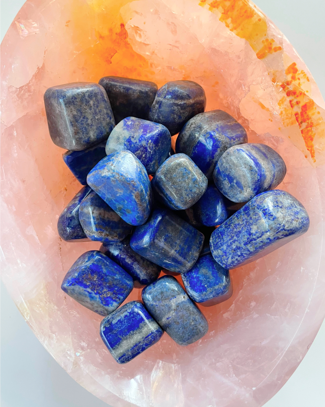 Lapis Lazuli Tumbled Stones - Baltic Mermaid