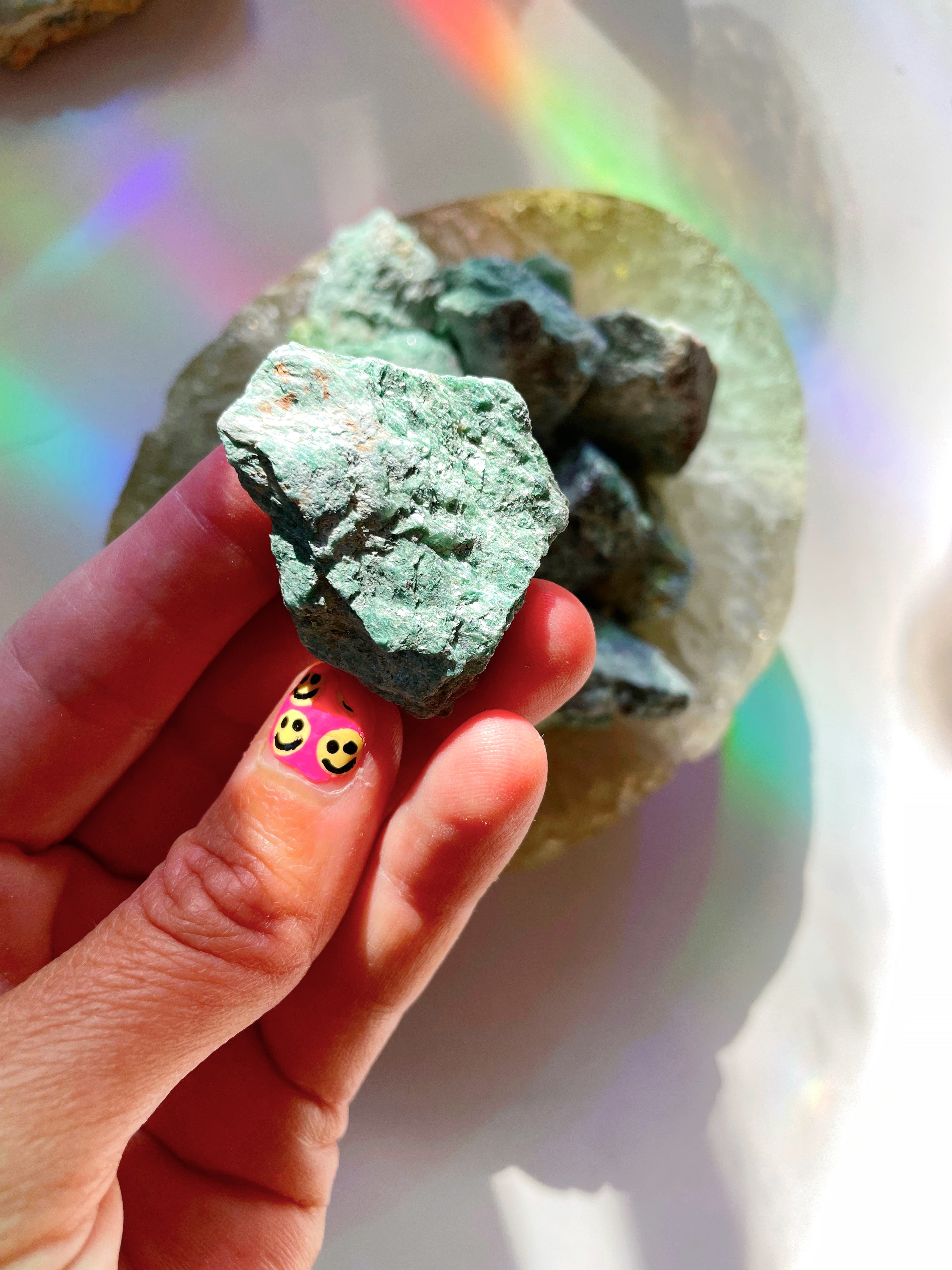 Raw Fuchsite - Mini - Baltic Mermaid