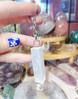 Selenite Keychain