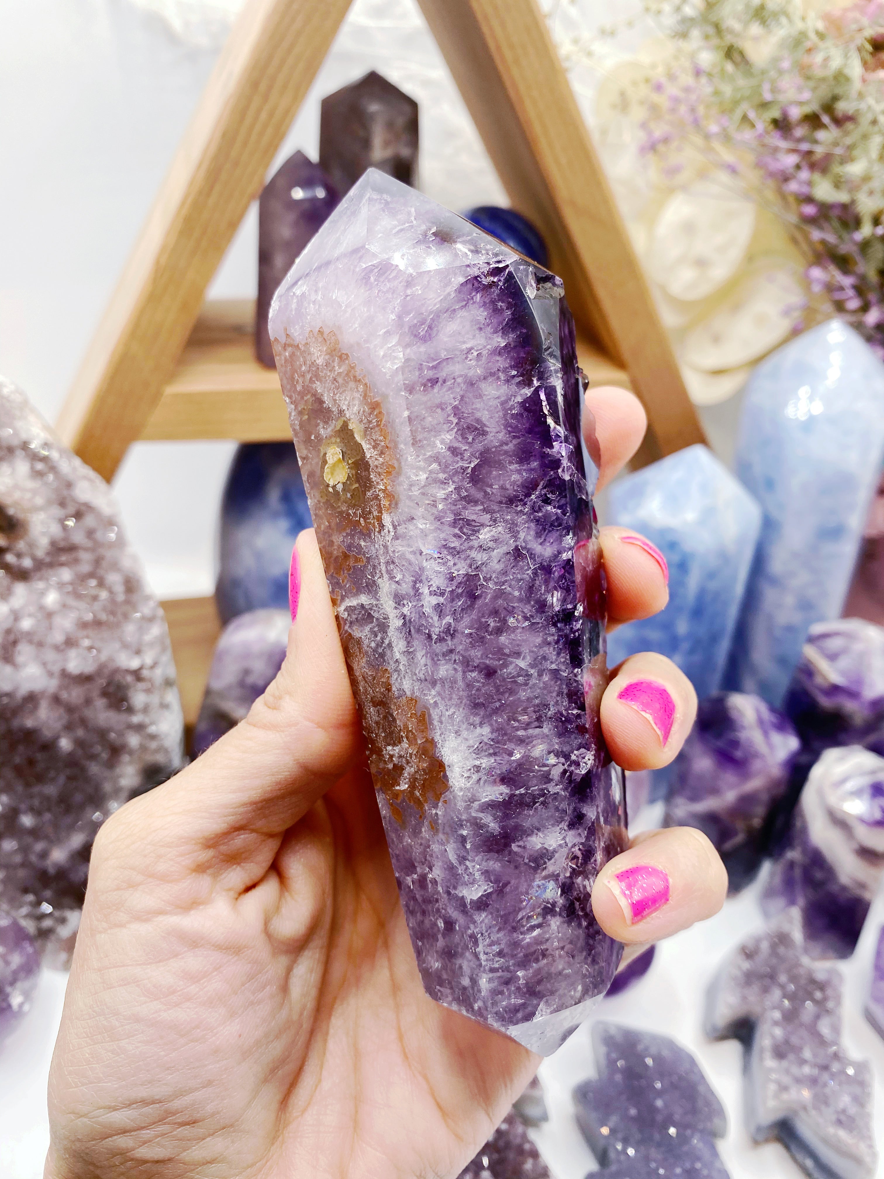 DT Amethyst Cluster Point - Baltic Mermaid