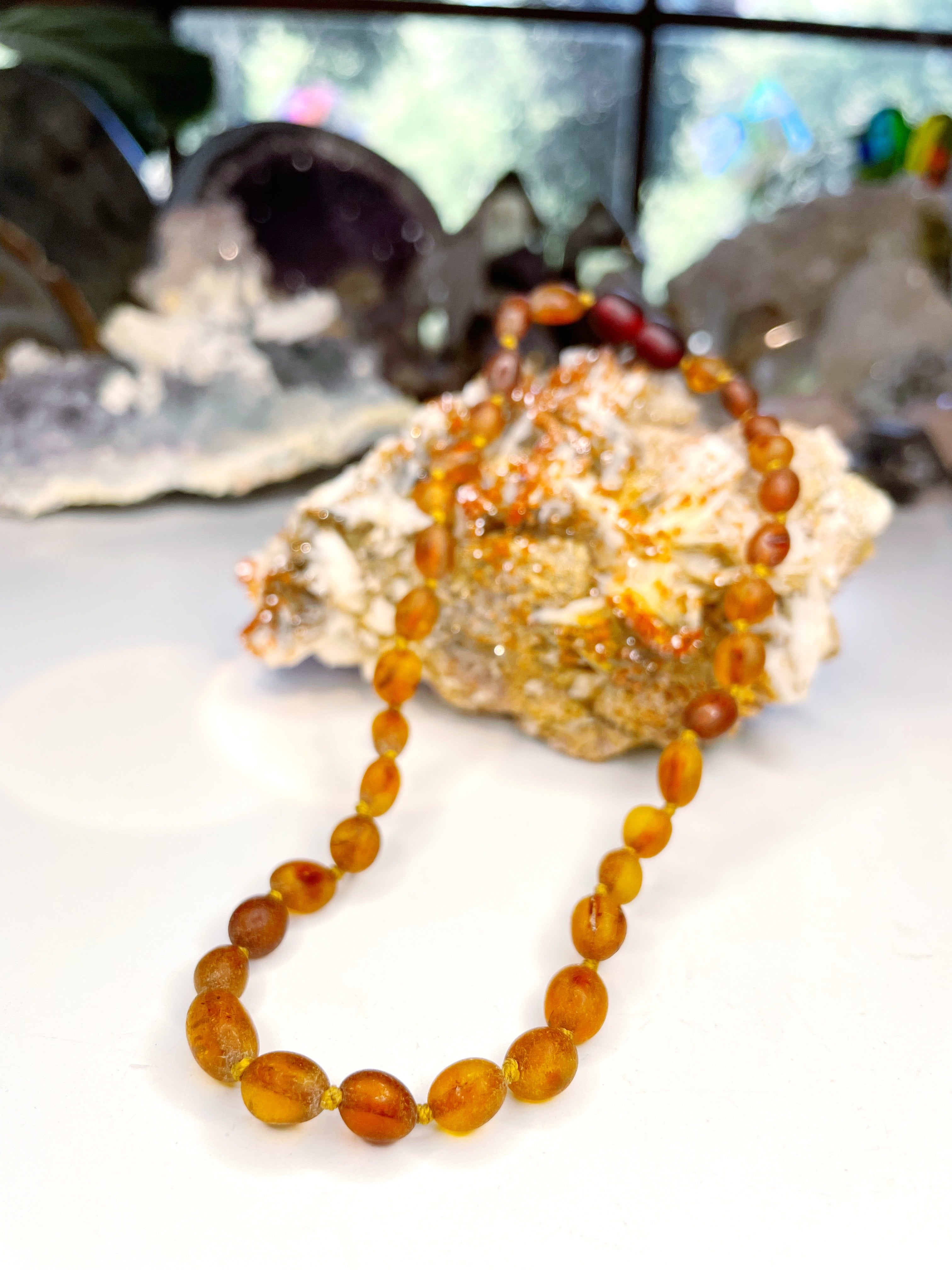 Basic Necklace - Unpolished - Baltic Mermaid