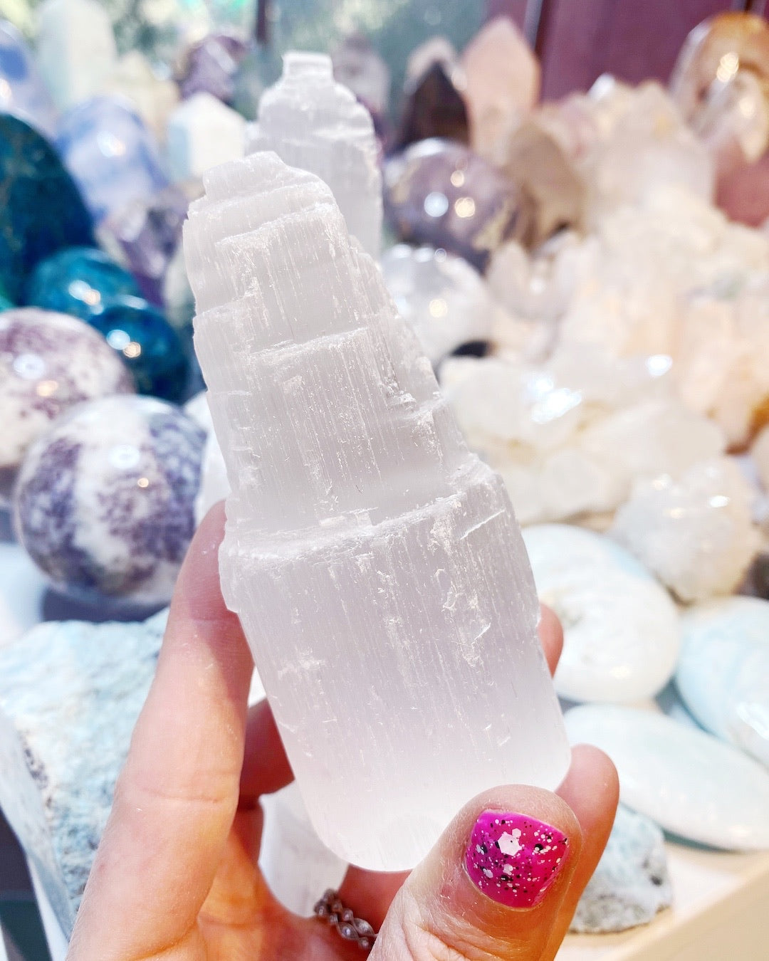 Selenite Towers - Baltic Mermaid