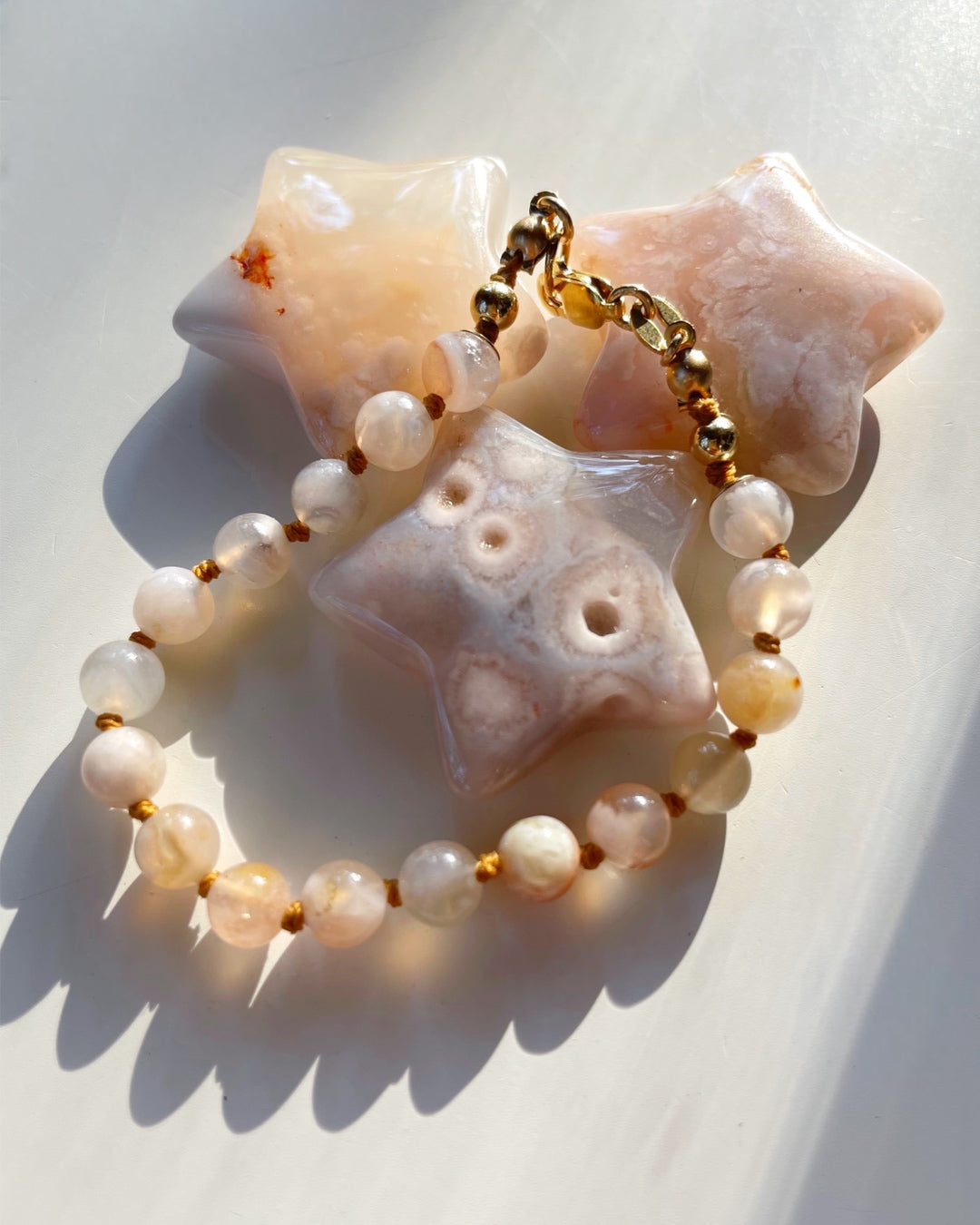 Flower Agate Bracelet - Baltic Mermaid