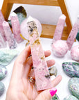 Rhodonite Obelisks