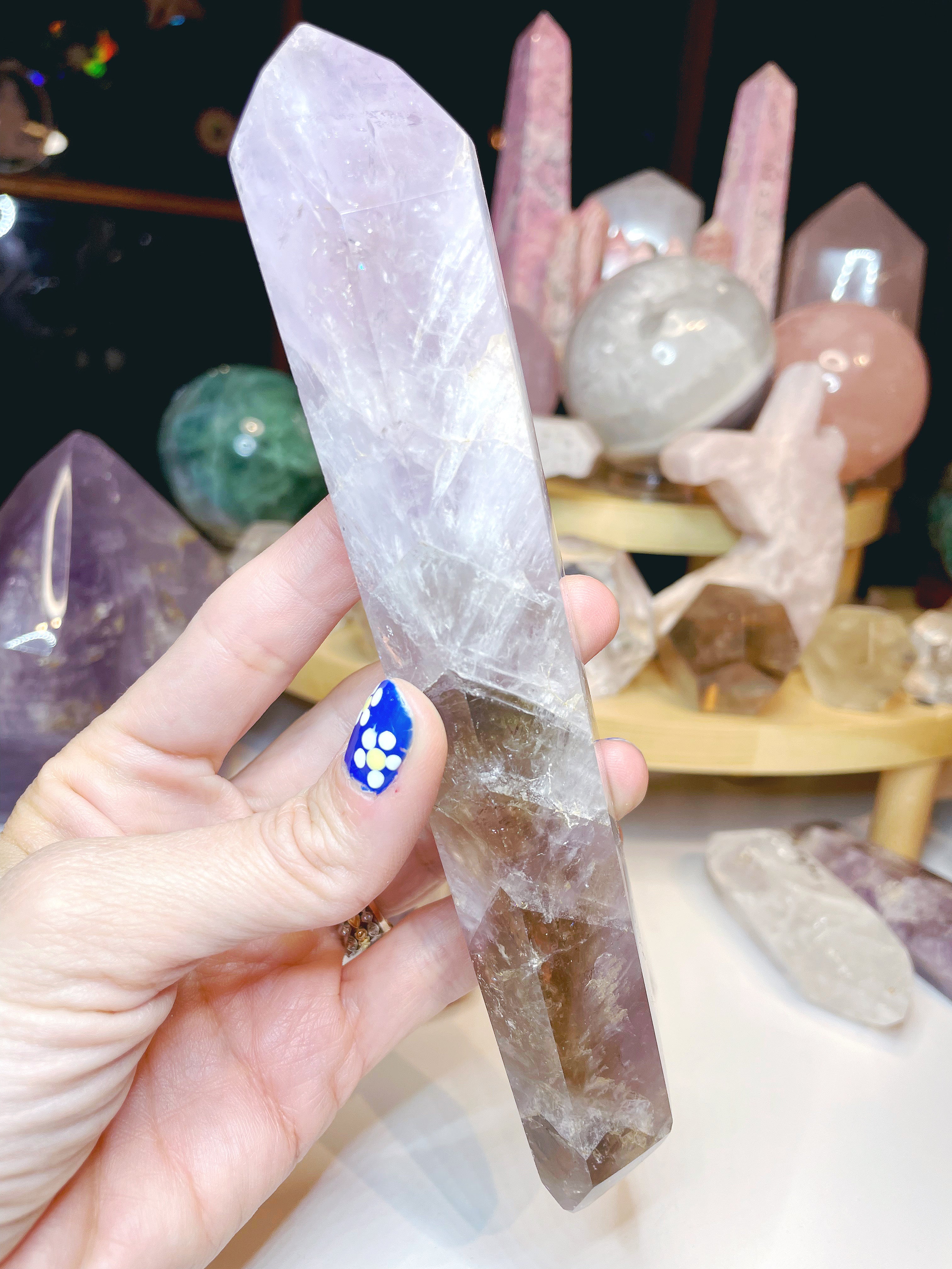 Double Terminated Super Seven Point - Baltic Mermaid