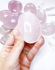 Rose Quartz Palm Stones