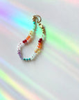 Rainbow Moon Gemstone Candy Bracelet - RTS