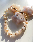 Flower Agate Bracelet