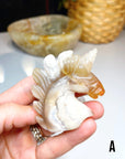 Flower Agate Unicorns