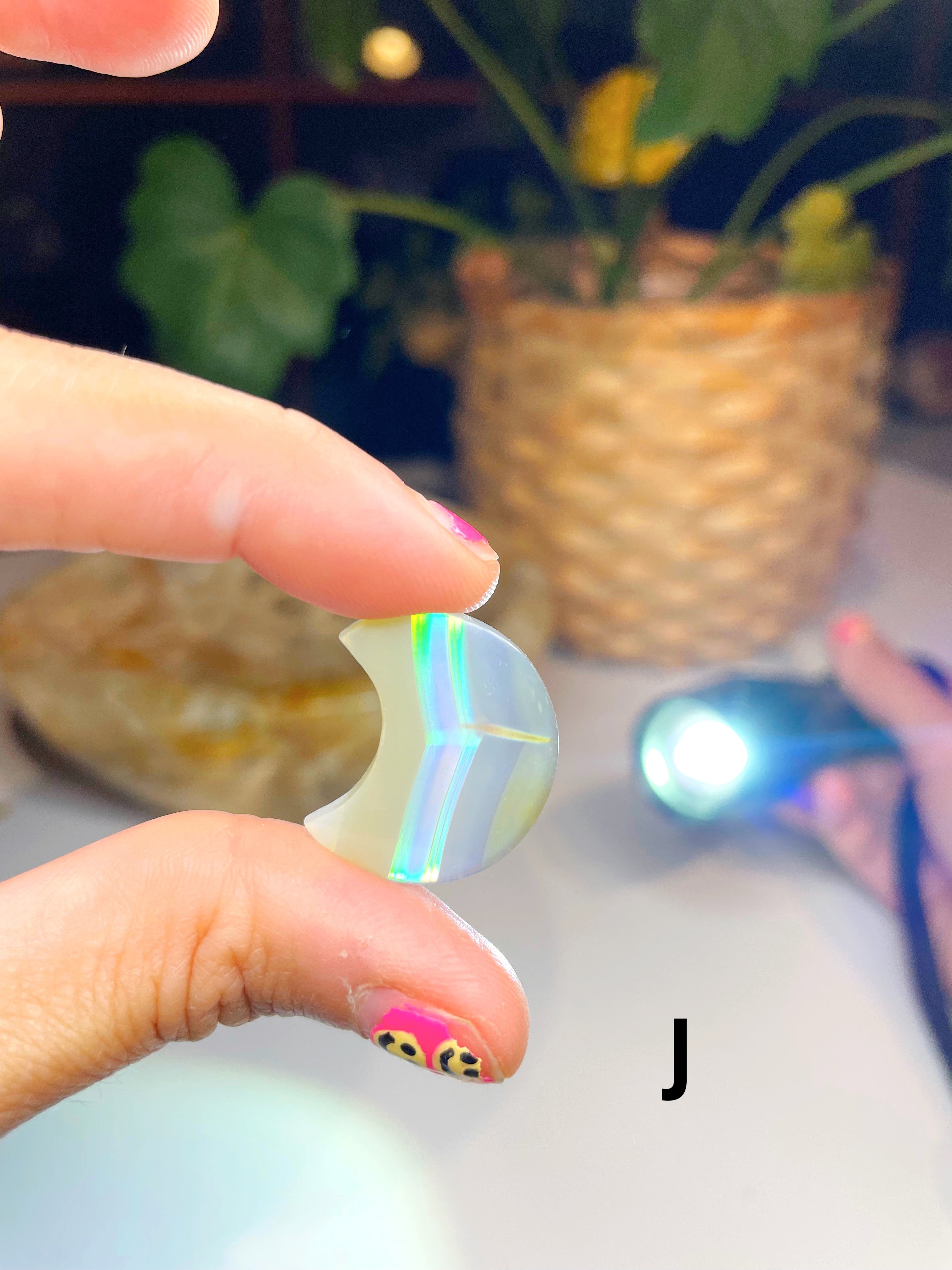 Iris Agate Moons - Baltic Mermaid