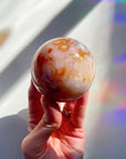 Flower Agate Sphere