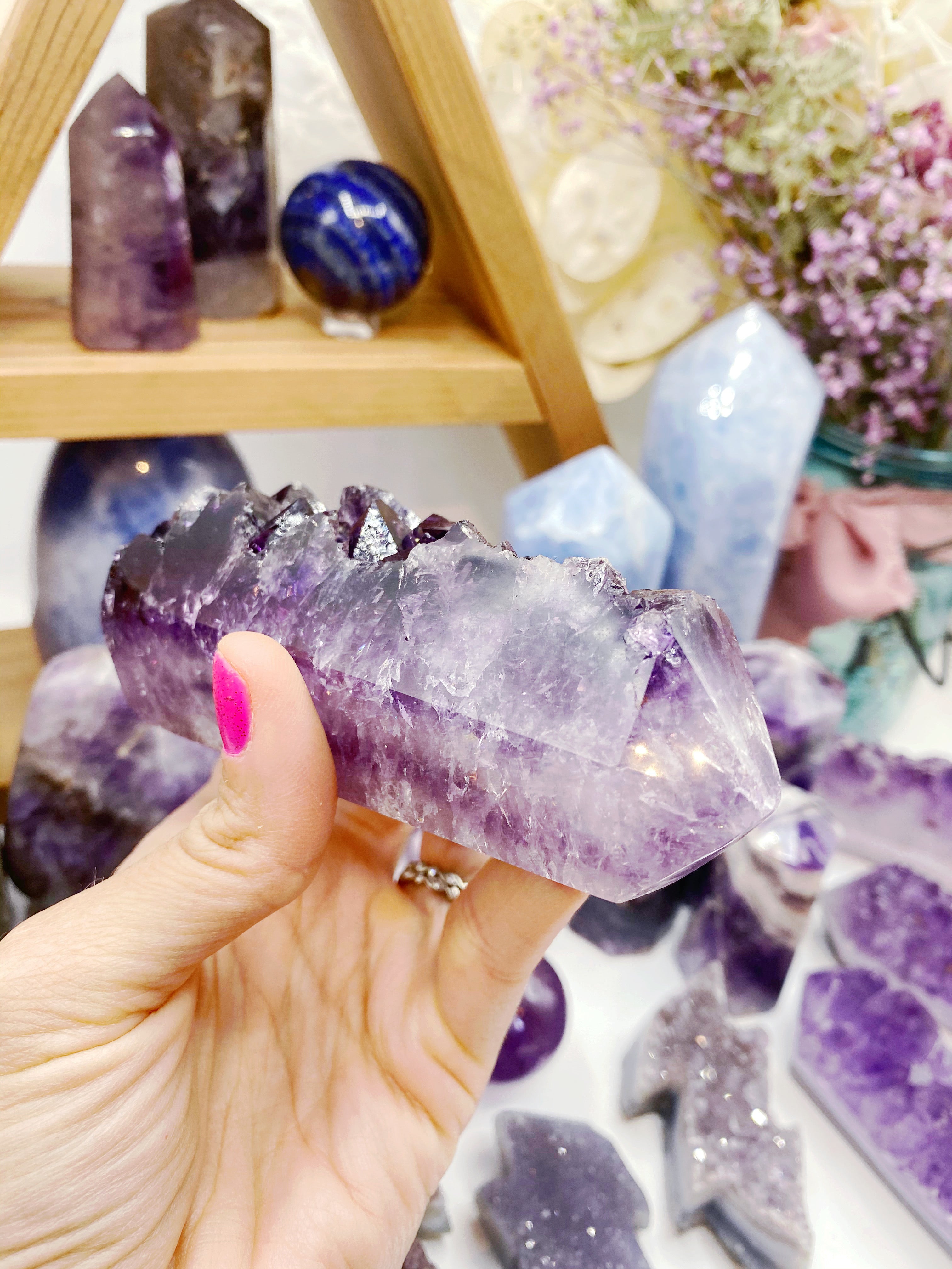 DT Amethyst Cluster Point - Baltic Mermaid