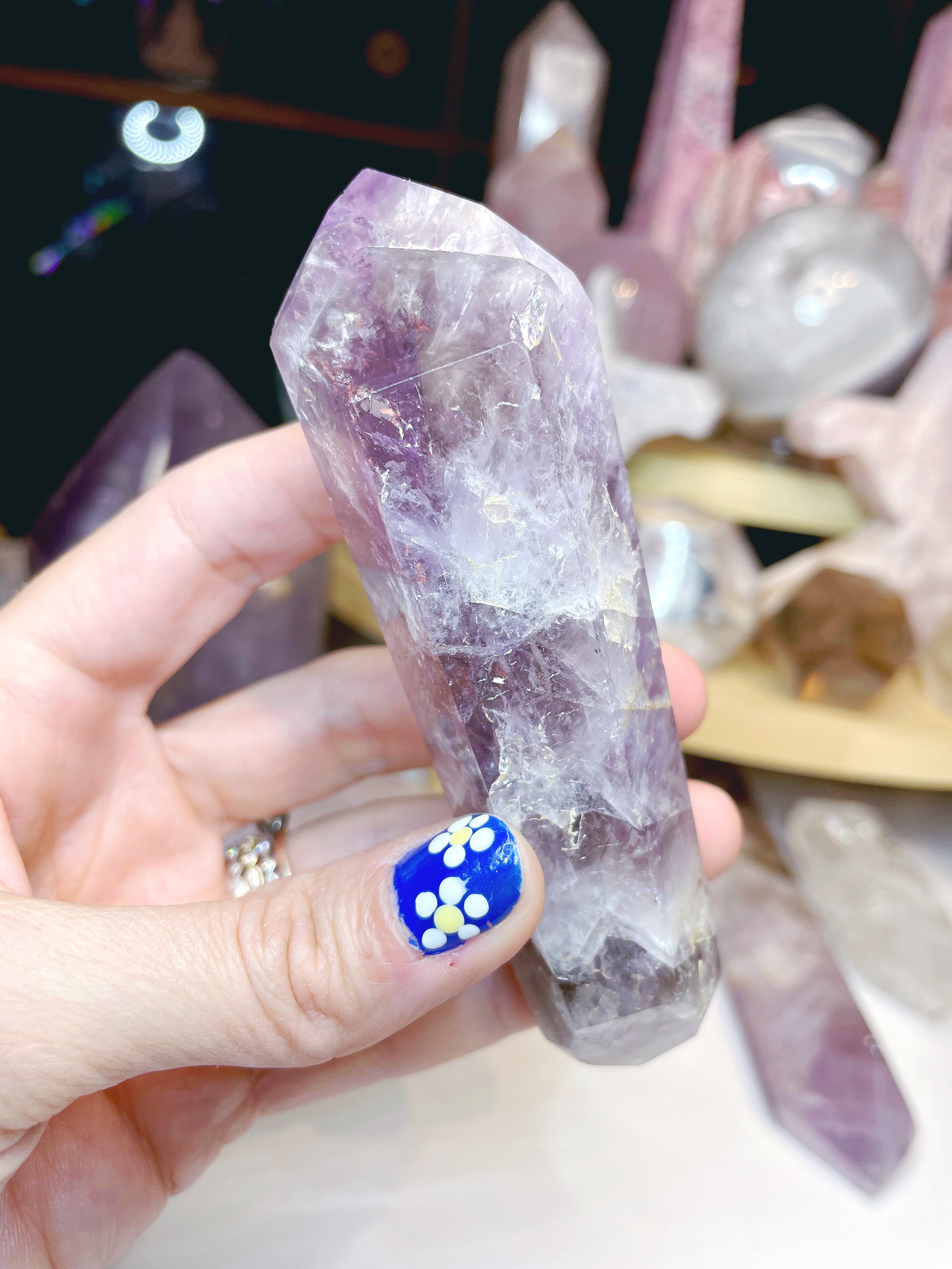 Double Terminated Super Seven Point - Baltic Mermaid