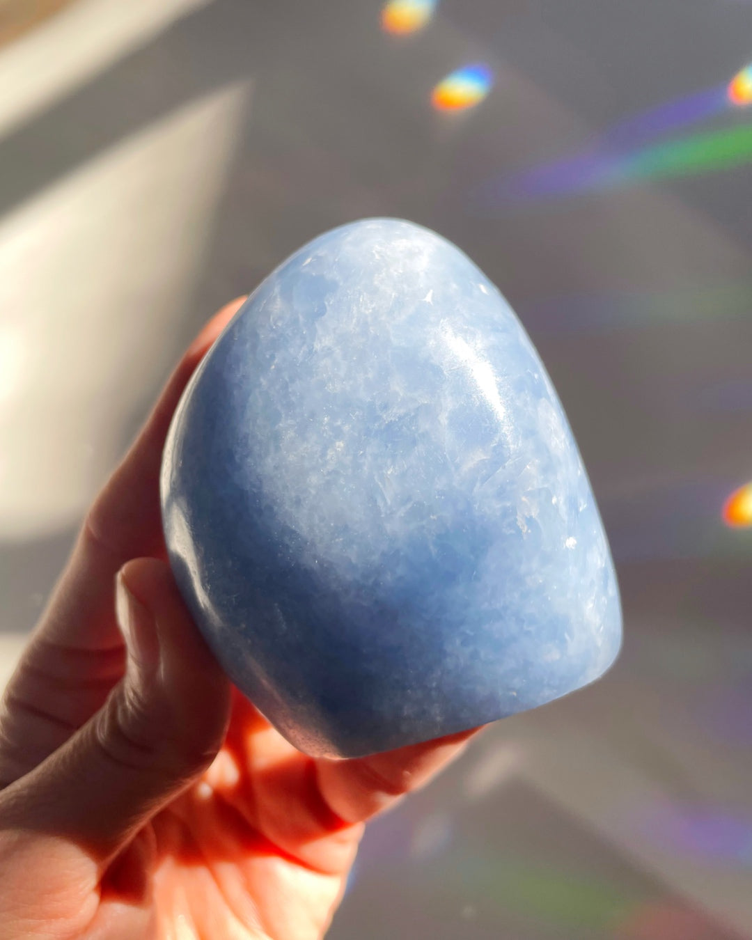 Blue Calcite Freeform - Baltic Mermaid