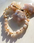 Flower Agate Bracelet