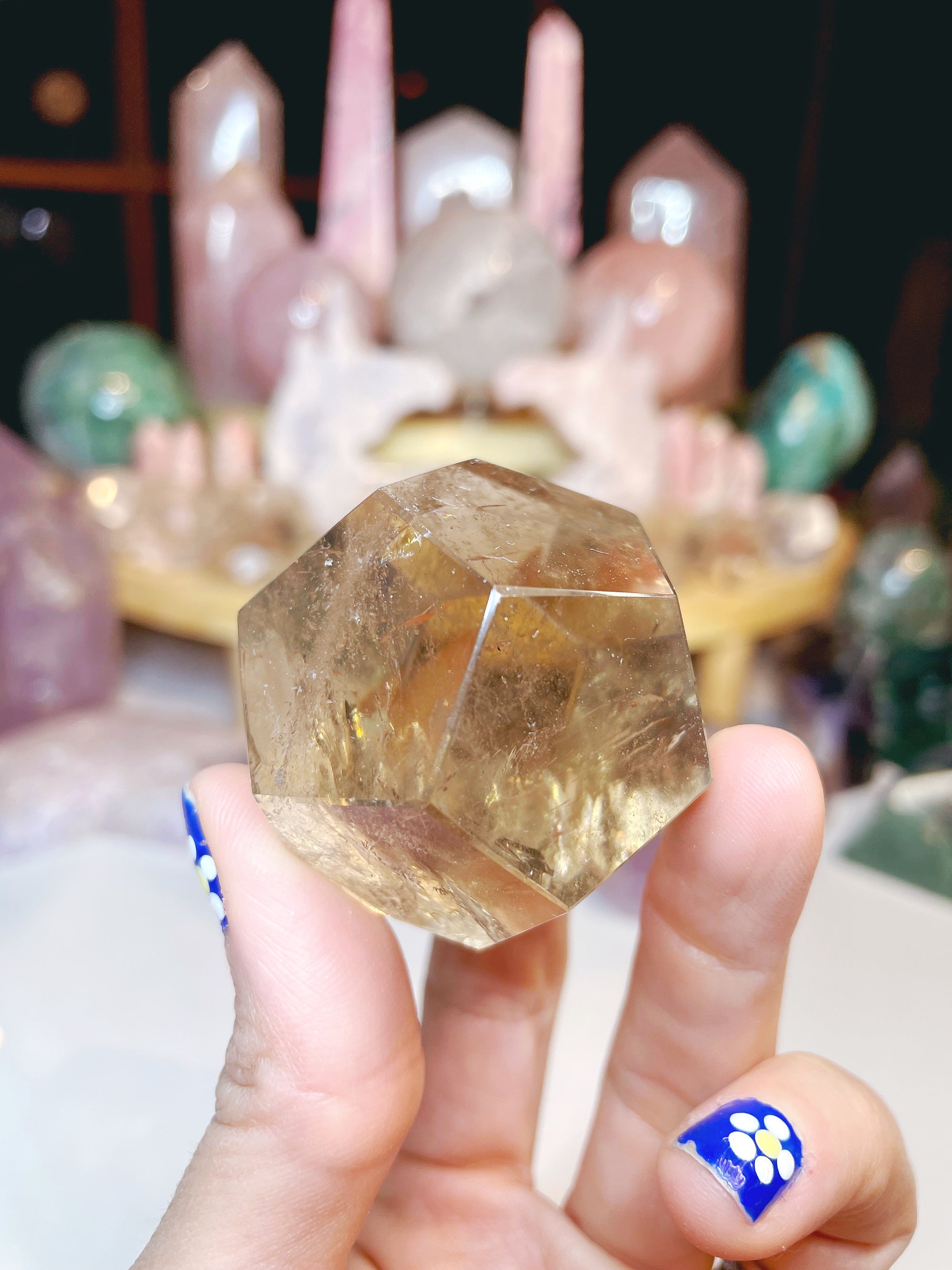 Smoky Quartz Dodecahedron