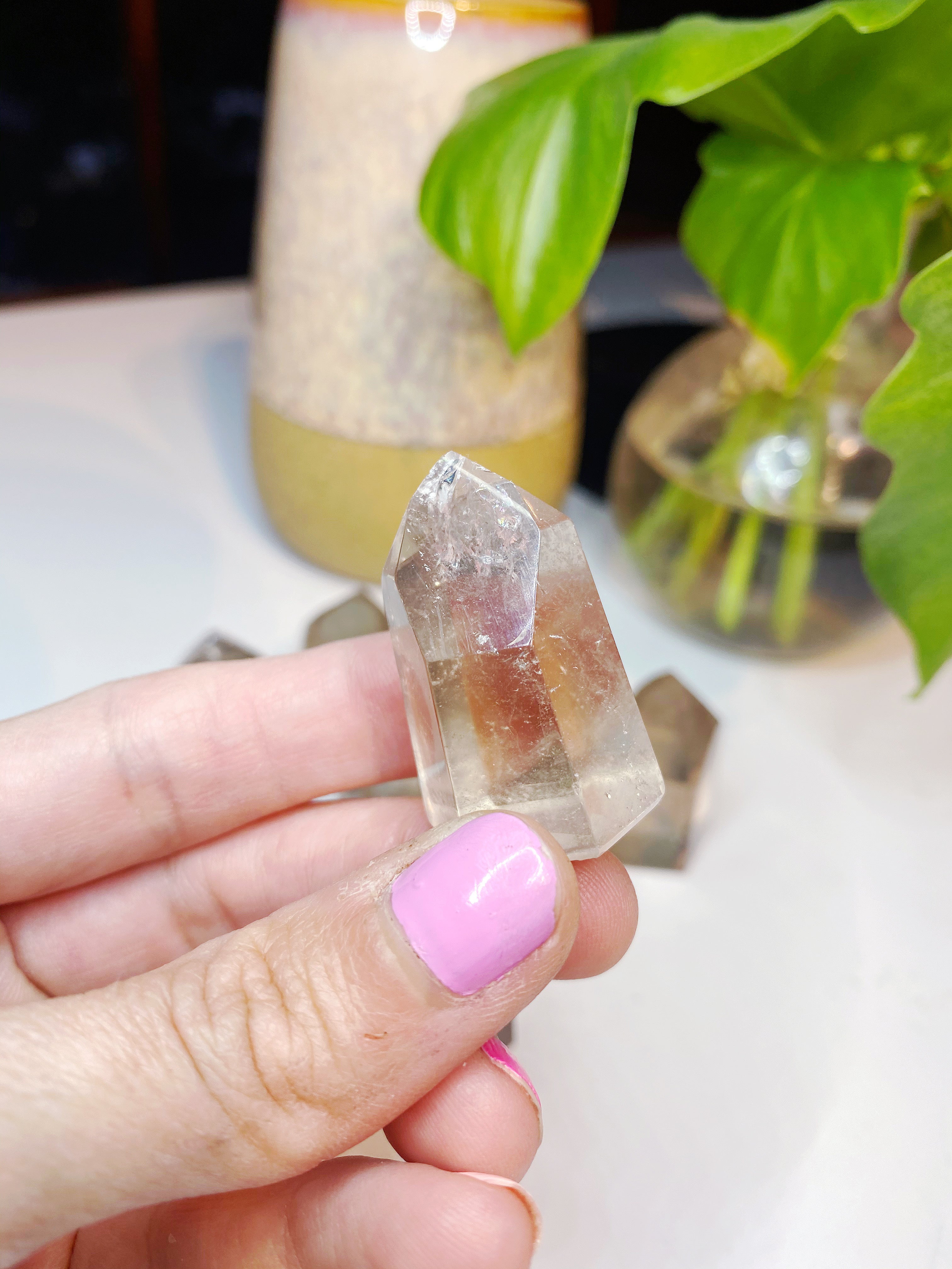 Little Smoky Quartz Towers - Baltic Mermaid