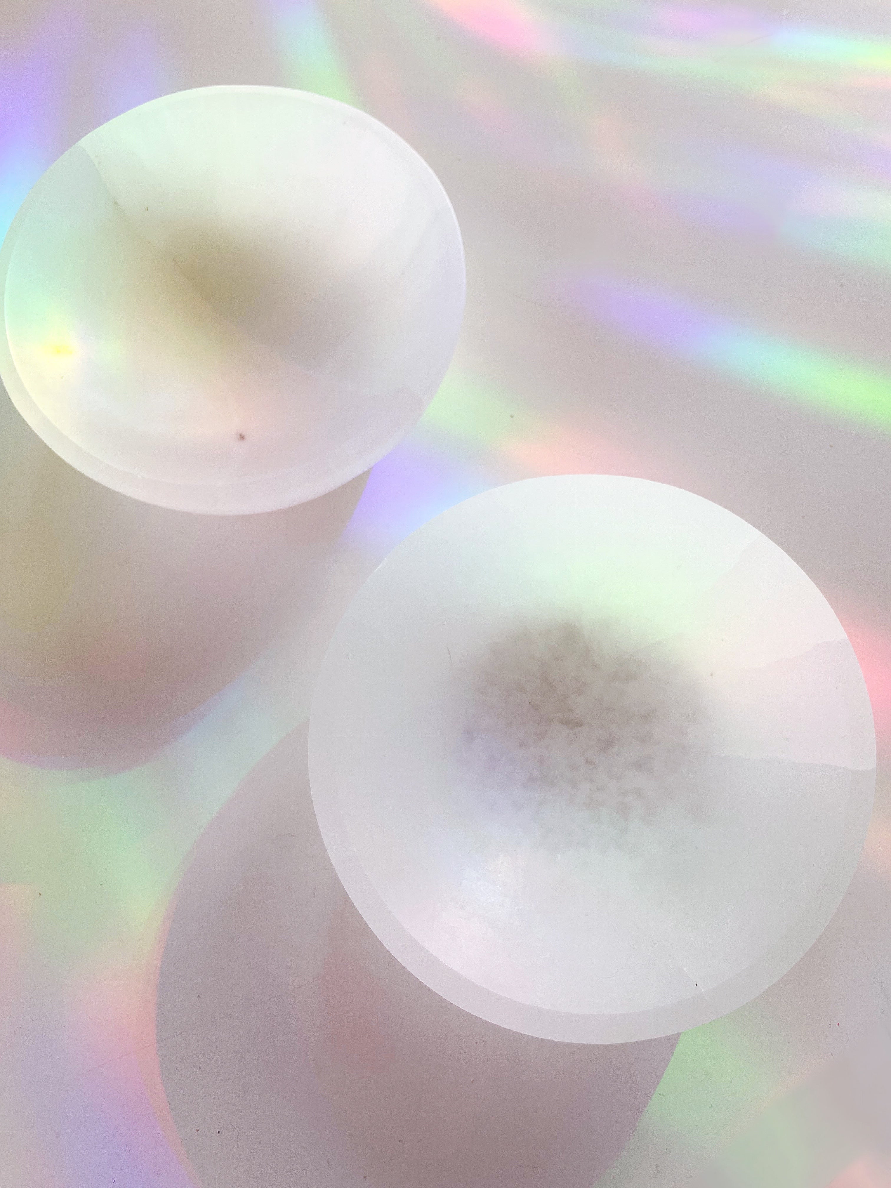 Selenite Dish - Baltic Mermaid