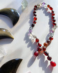 Cali - Unpolished Amber Necklace