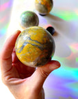 Bumblebee Jasper Sphere