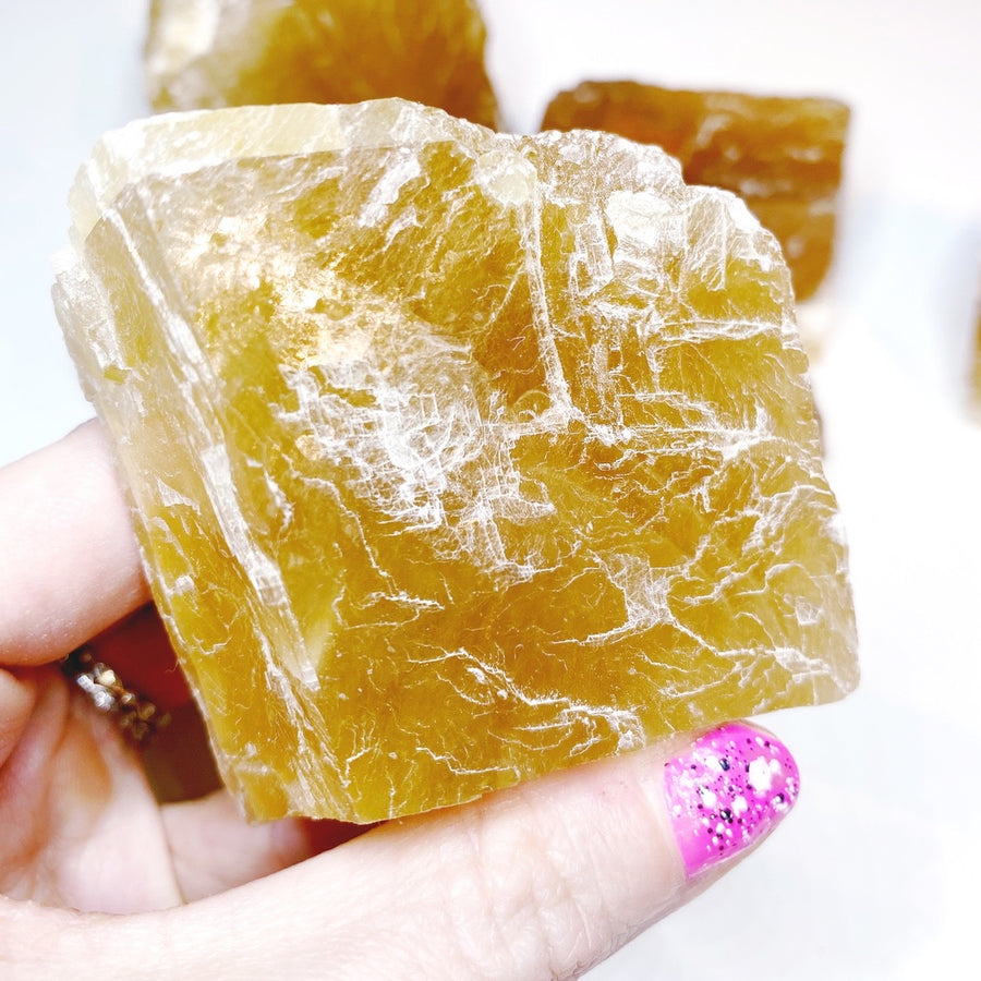 Honey Optical Calcite