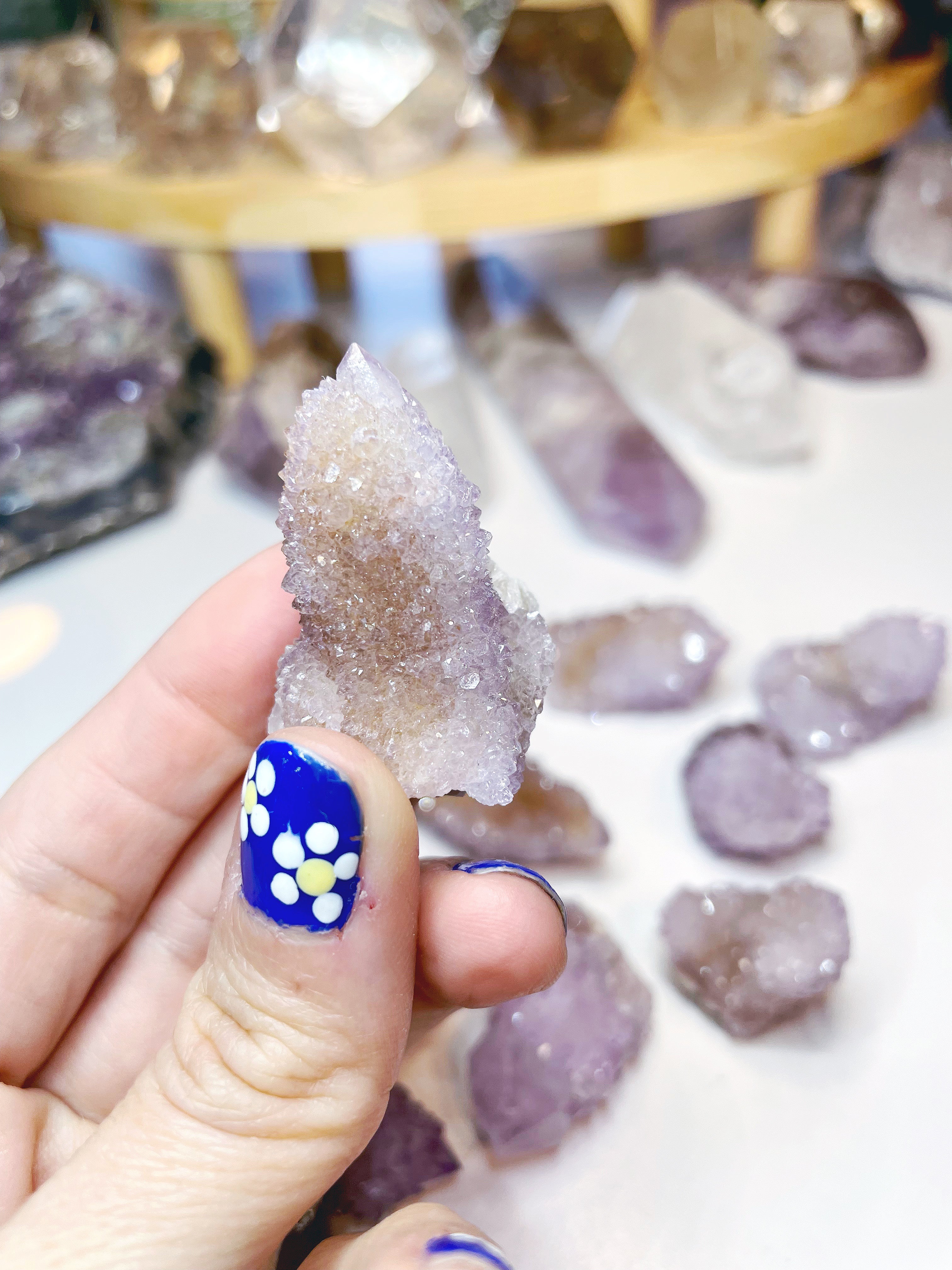 Amethyst Spirit Quartz Point - Baltic Mermaid