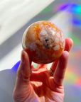 Flower Agate Sphere