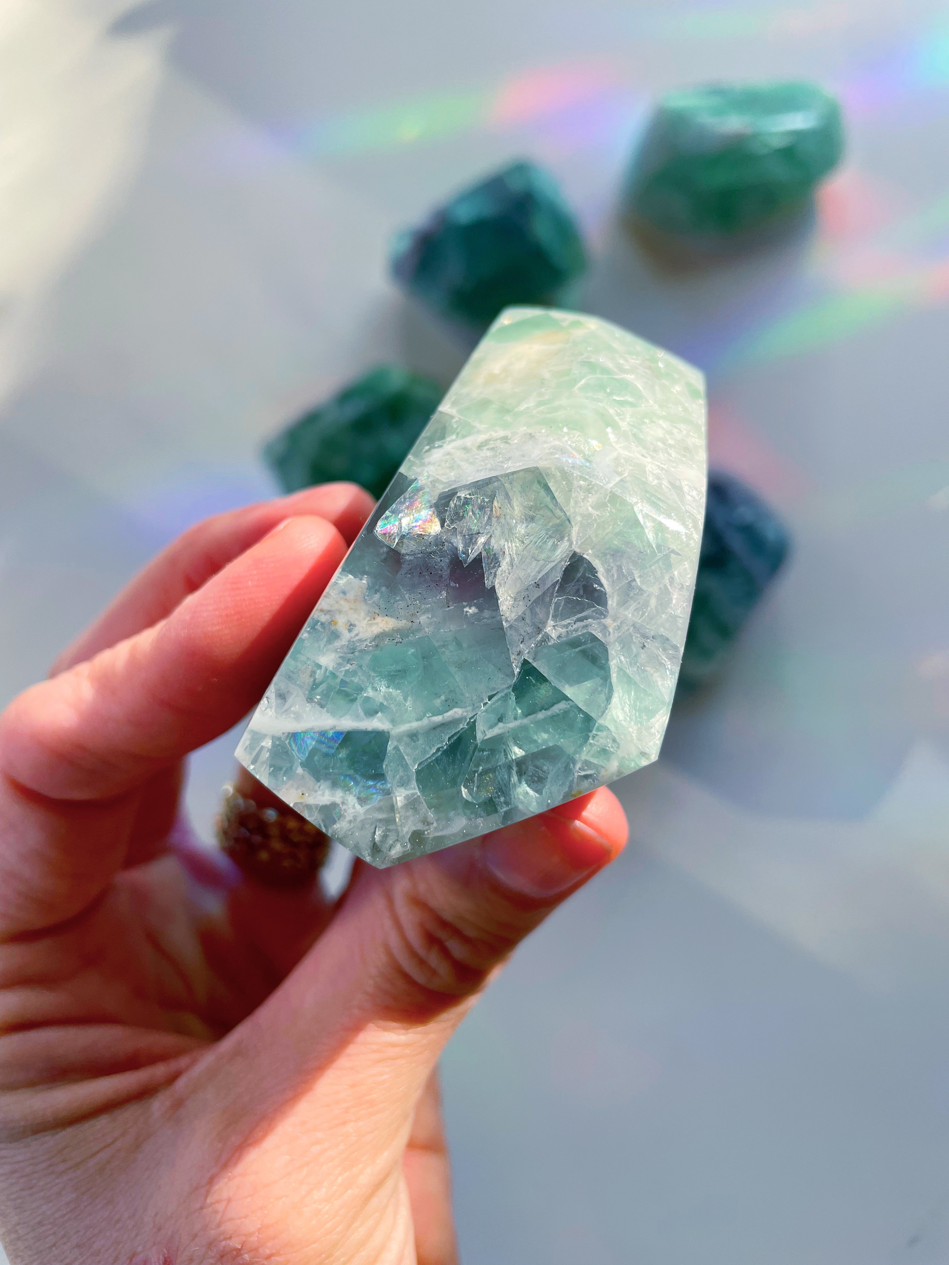 Fluorite Freeform - Baltic Mermaid