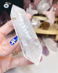 Double Terminated Clear Quartz Point w/ inclusions