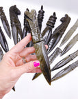 Gold Sheen Obsidian Heart Dagger/Letter Opener