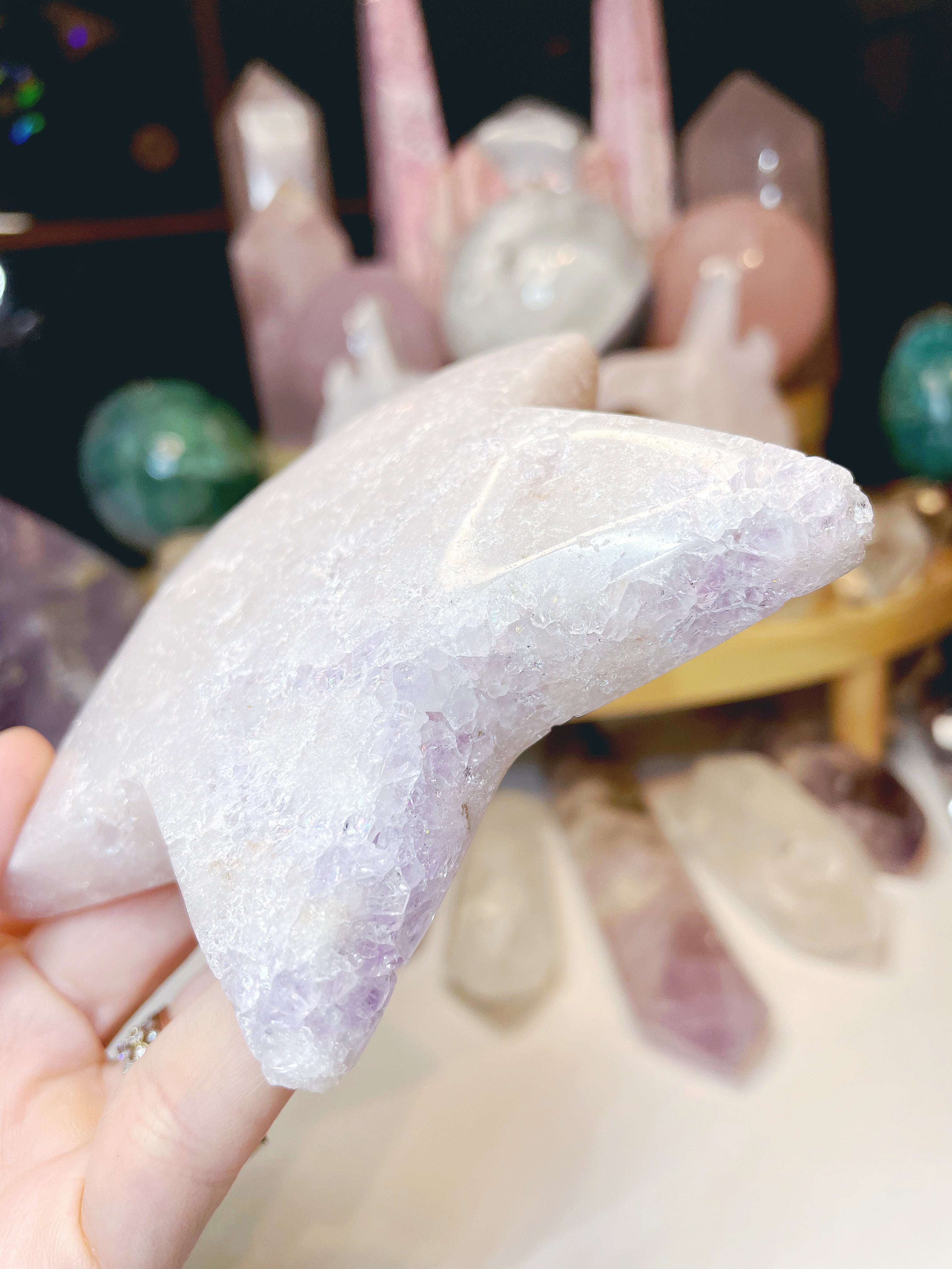 Pink Amethyst Star - Baltic Mermaid