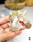 Flower Agate Unicorns