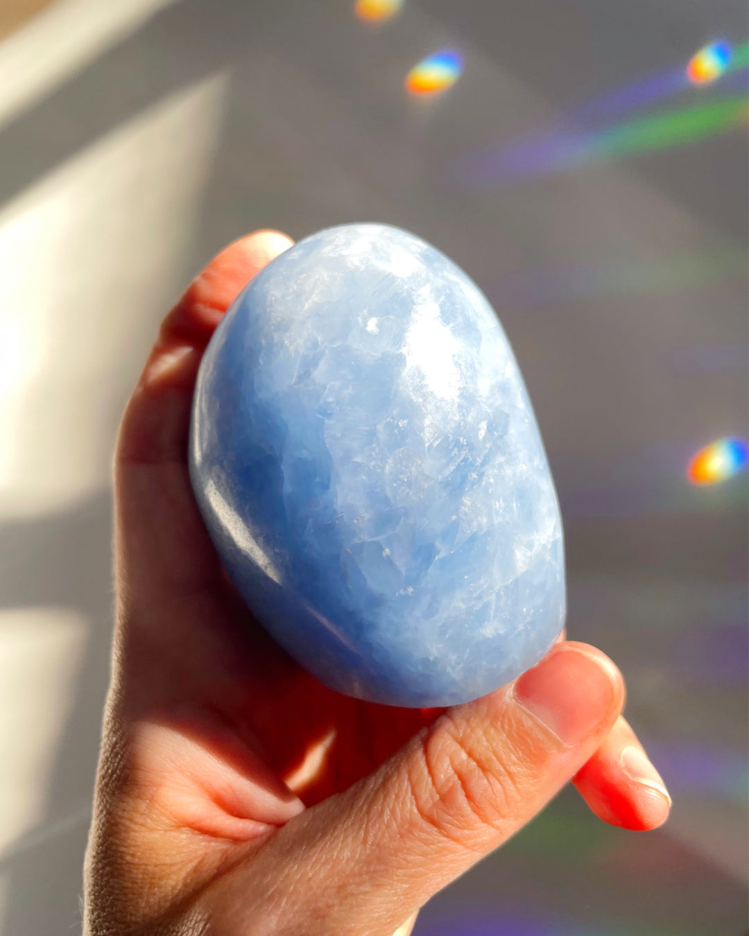 Blue Calcite Freeform - Baltic Mermaid