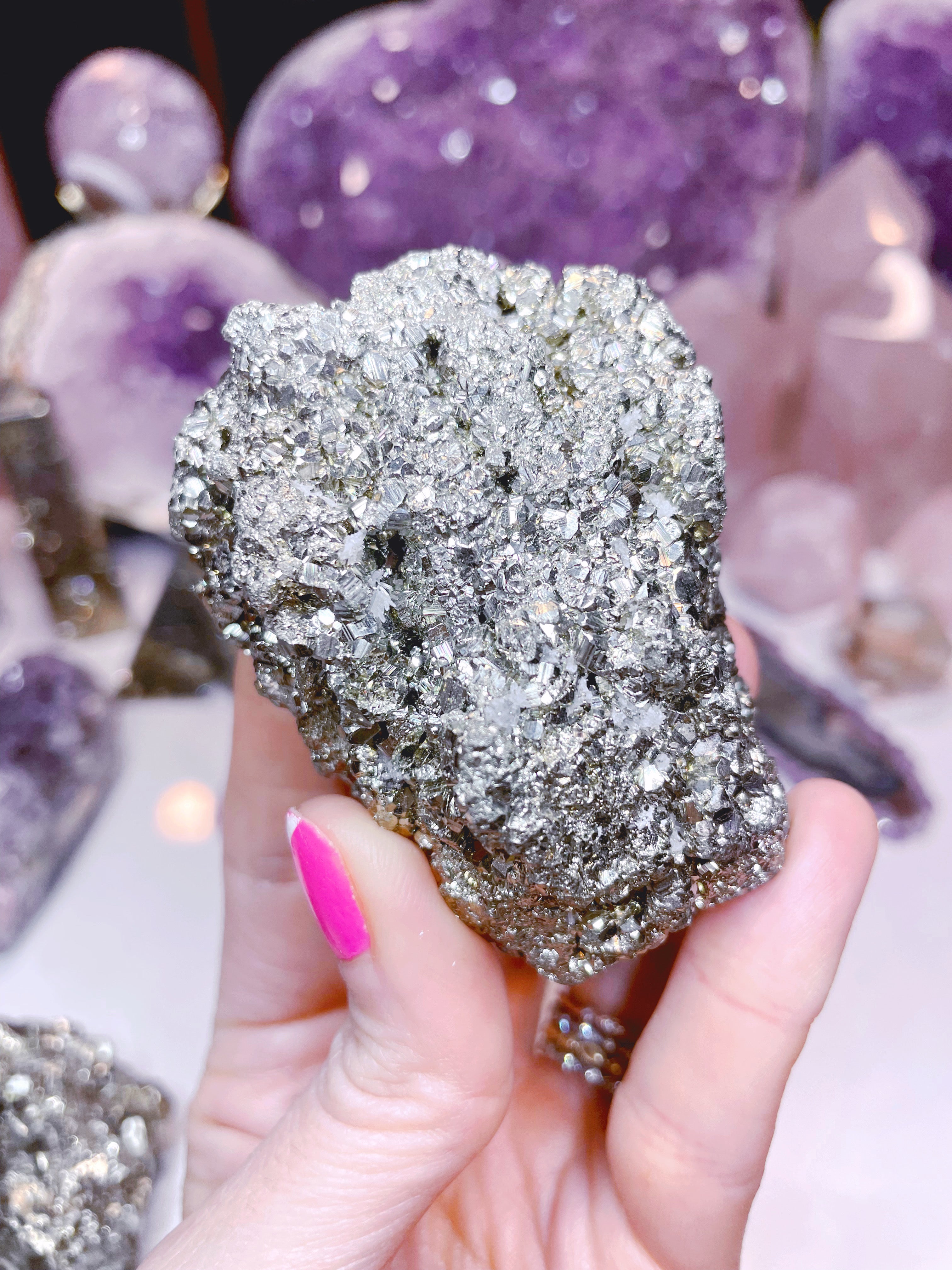 Pyrite Cluster - Baltic Mermaid