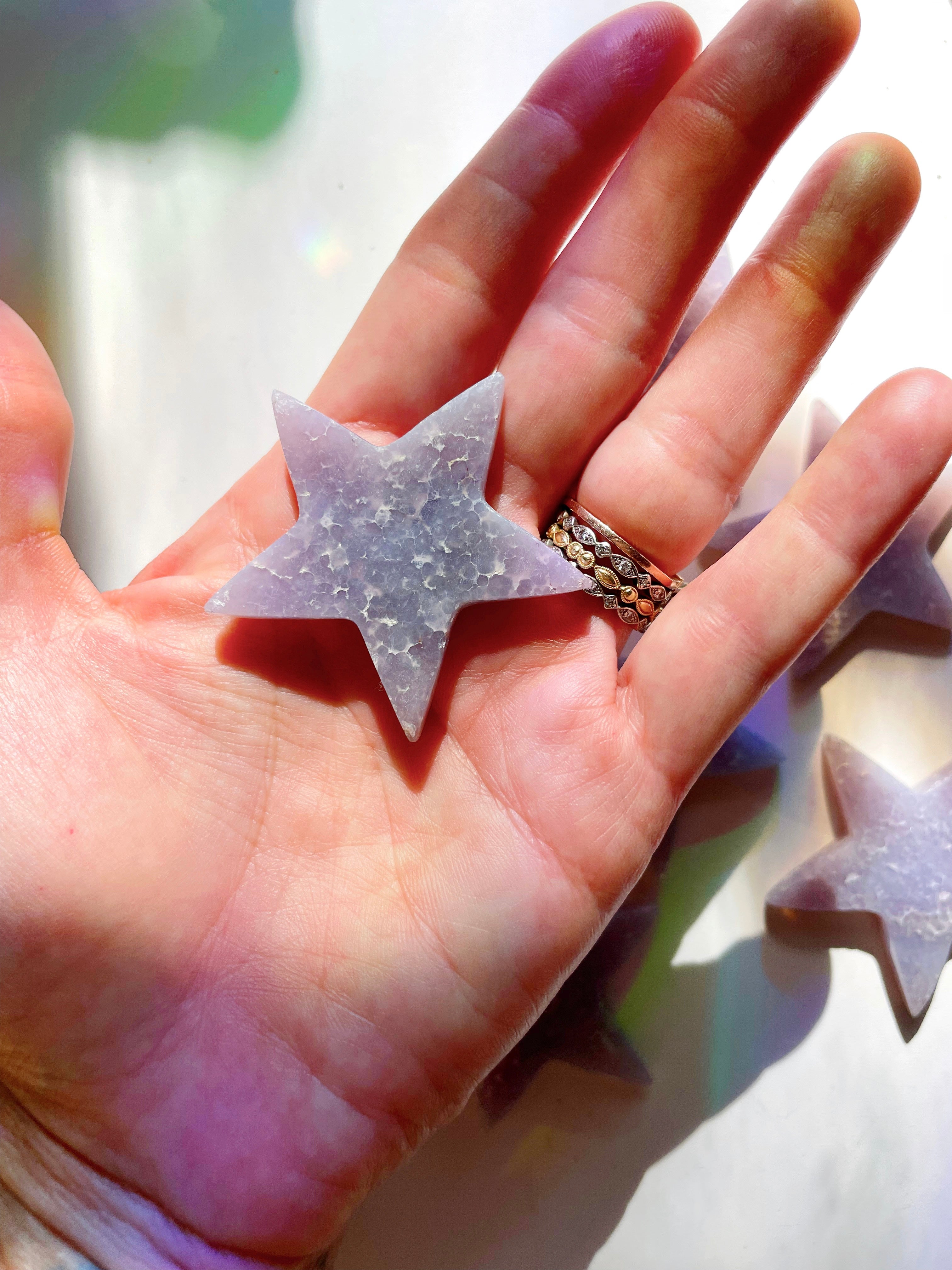 Grape Agate Star - Baltic Mermaid