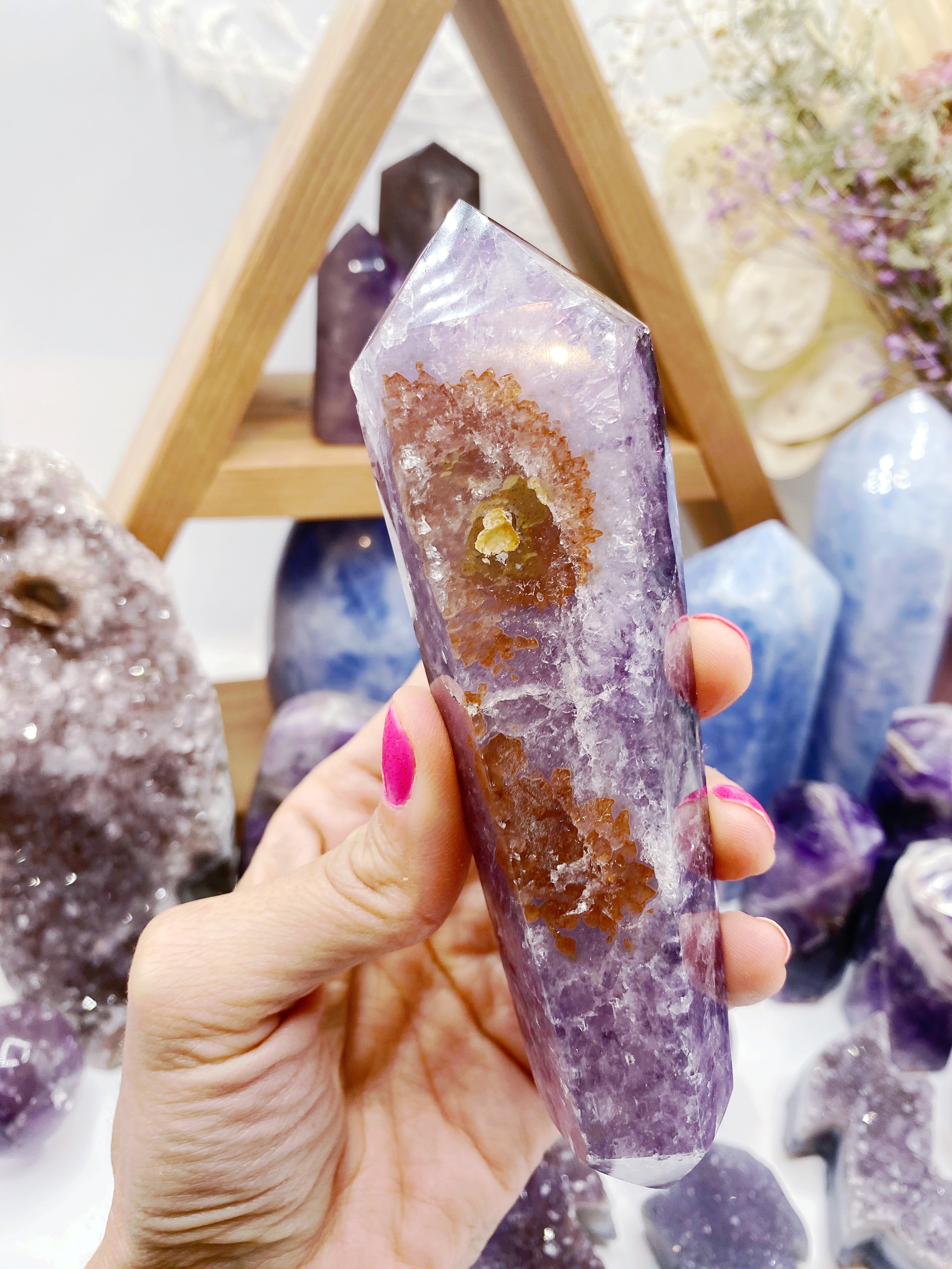 DT Amethyst Cluster Point - Baltic Mermaid