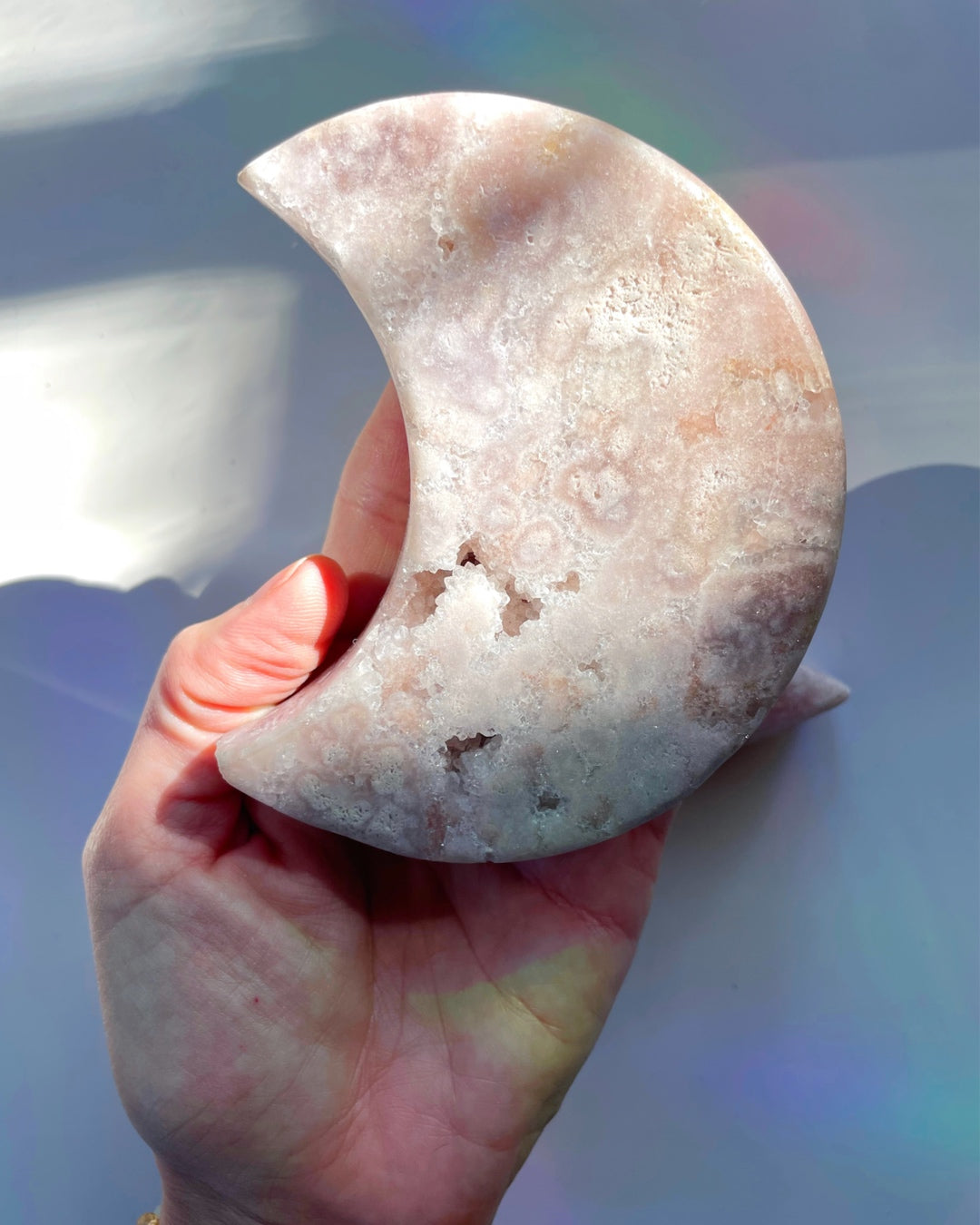 Pink Amethyst Moon - Baltic Mermaid