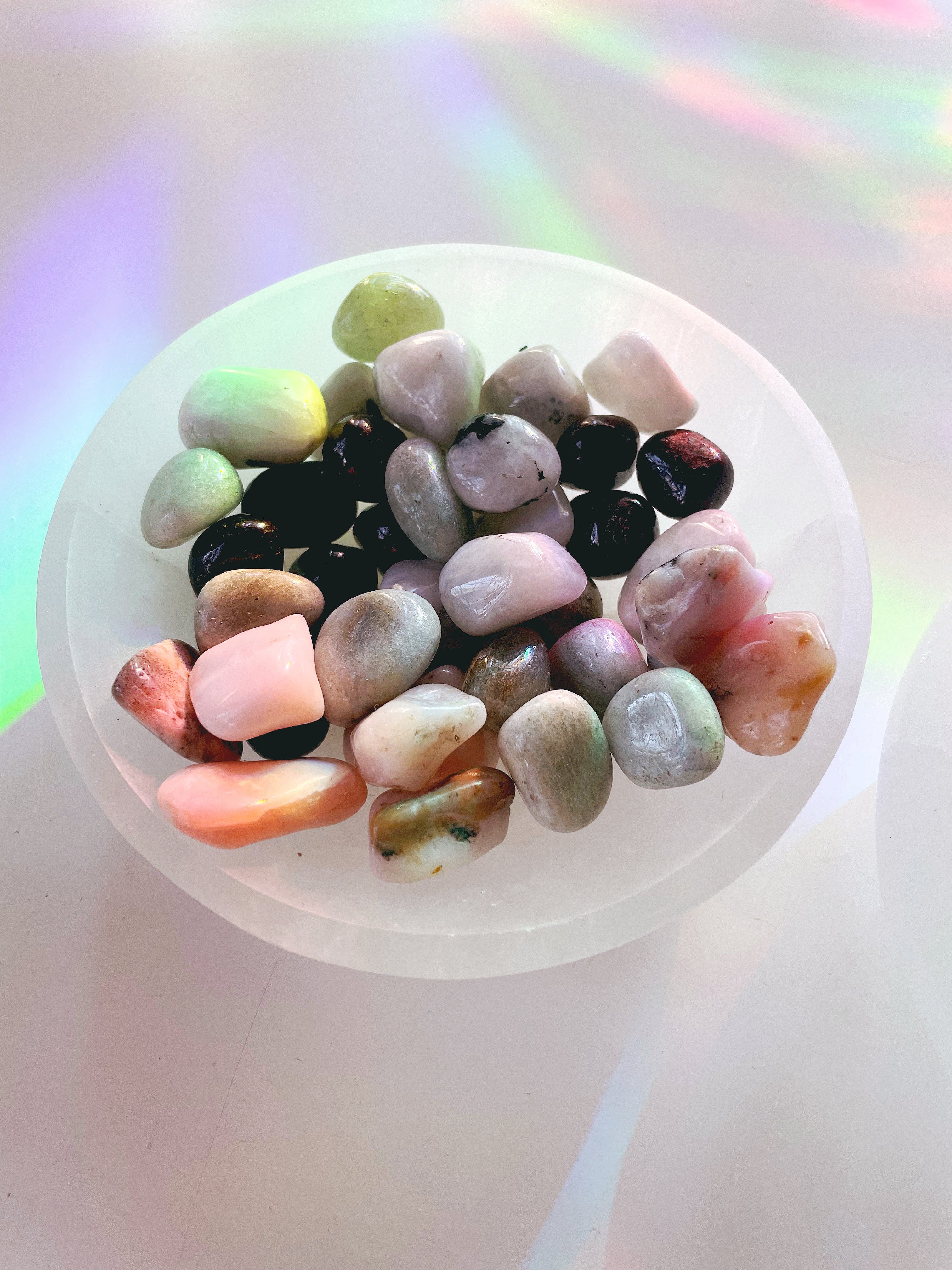 Selenite Dish - Baltic Mermaid