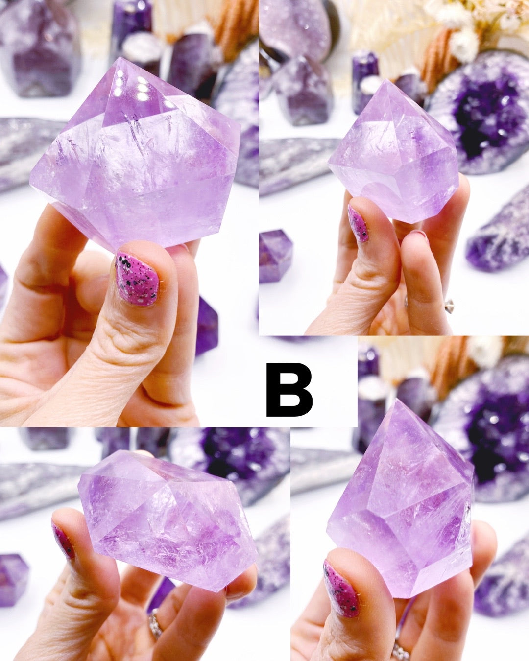 Amethyst Points - Baltic Mermaid