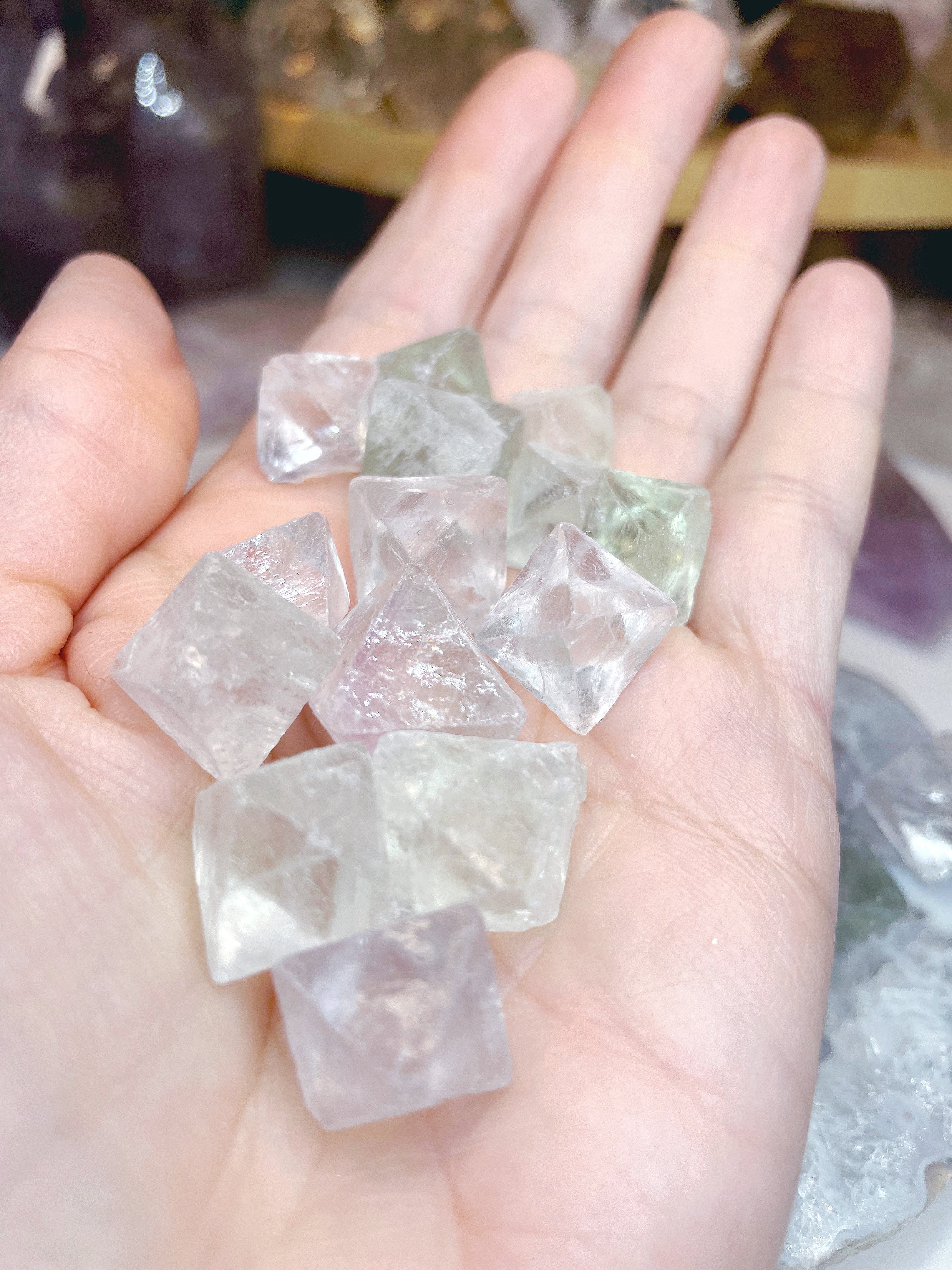 Lil Fluorite Octahedron - Baltic Mermaid