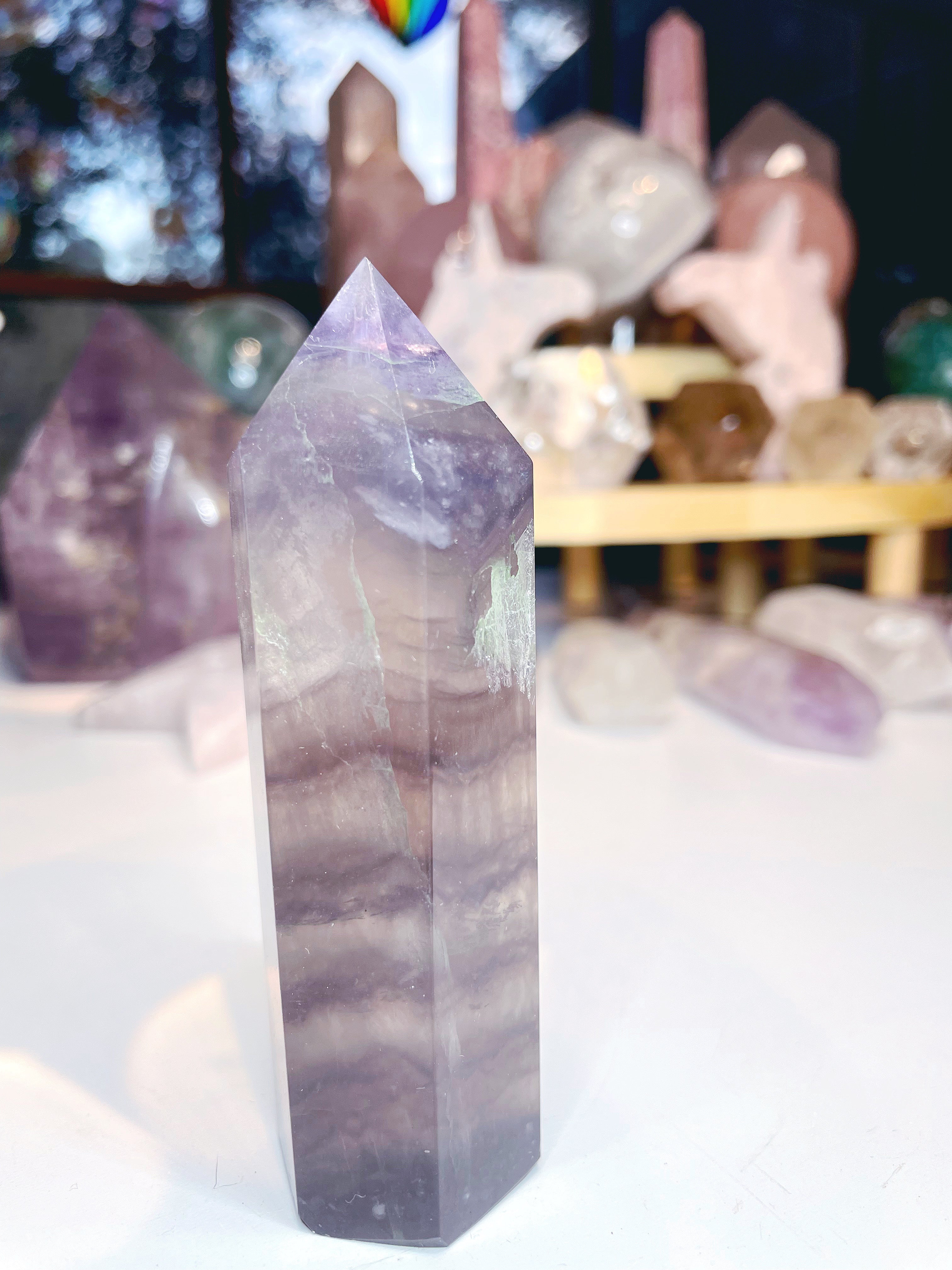 Fluorite Tower - Baltic Mermaid