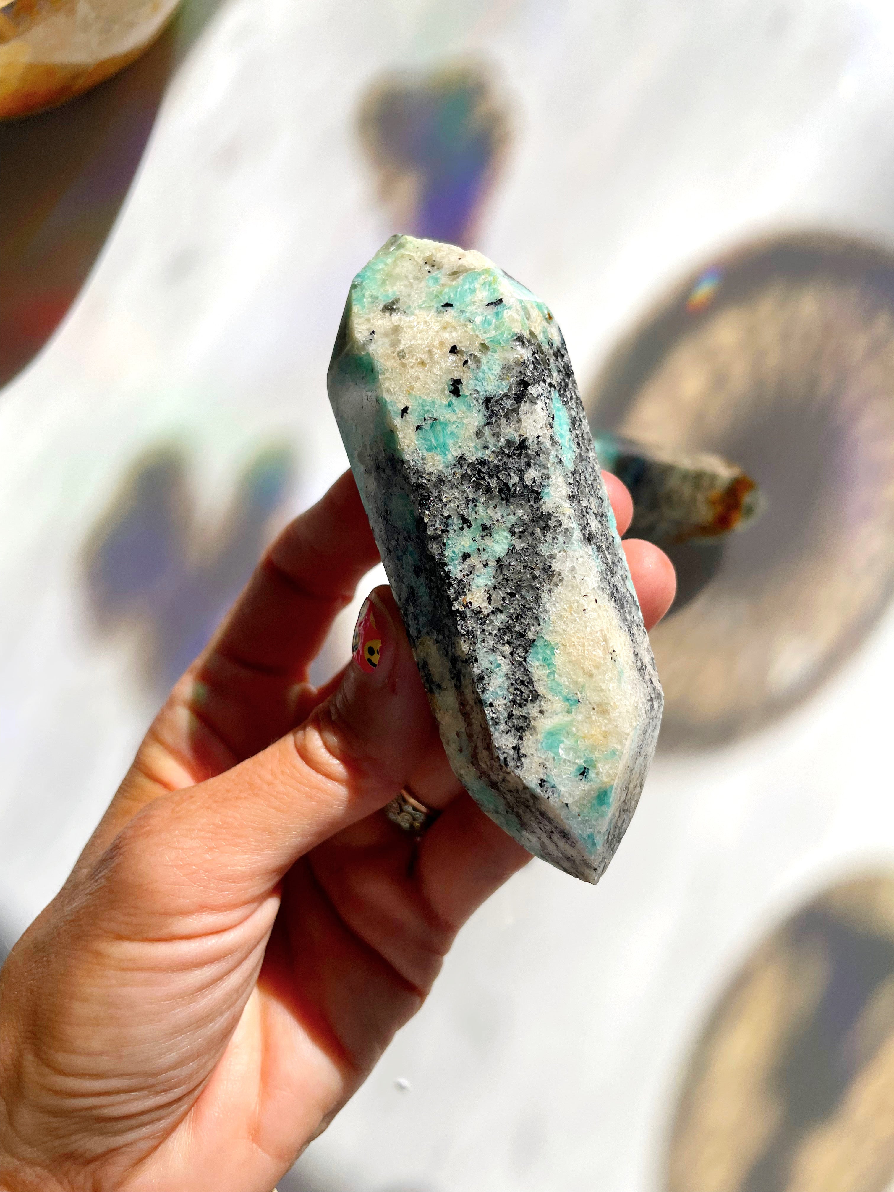 Amazonite DT Point - AAA - Baltic Mermaid