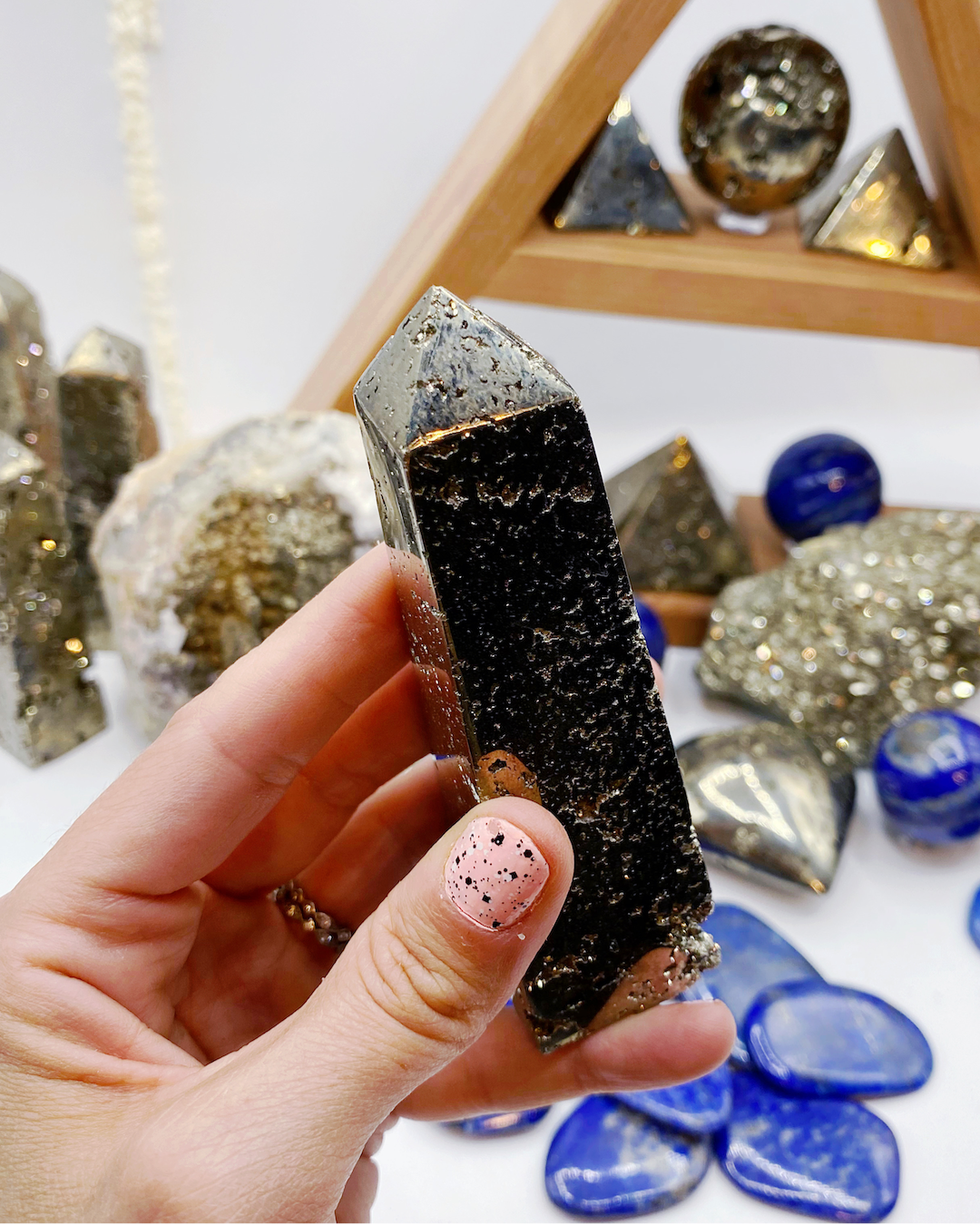 Pyrite Obelisk - Baltic Mermaid