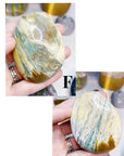 Ocean Jasper Palm Stones - Large