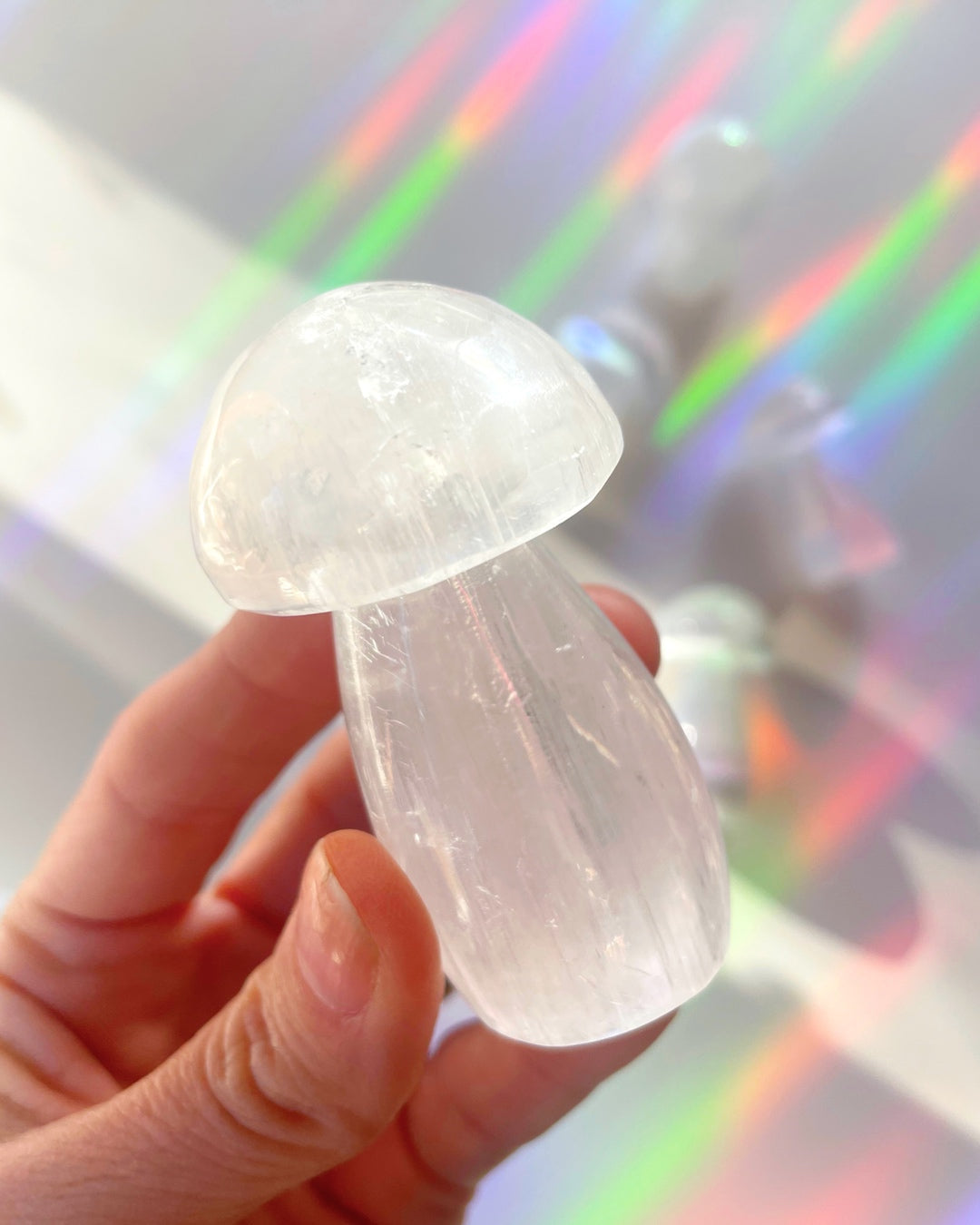 Selenite Mushrooms - Baltic Mermaid