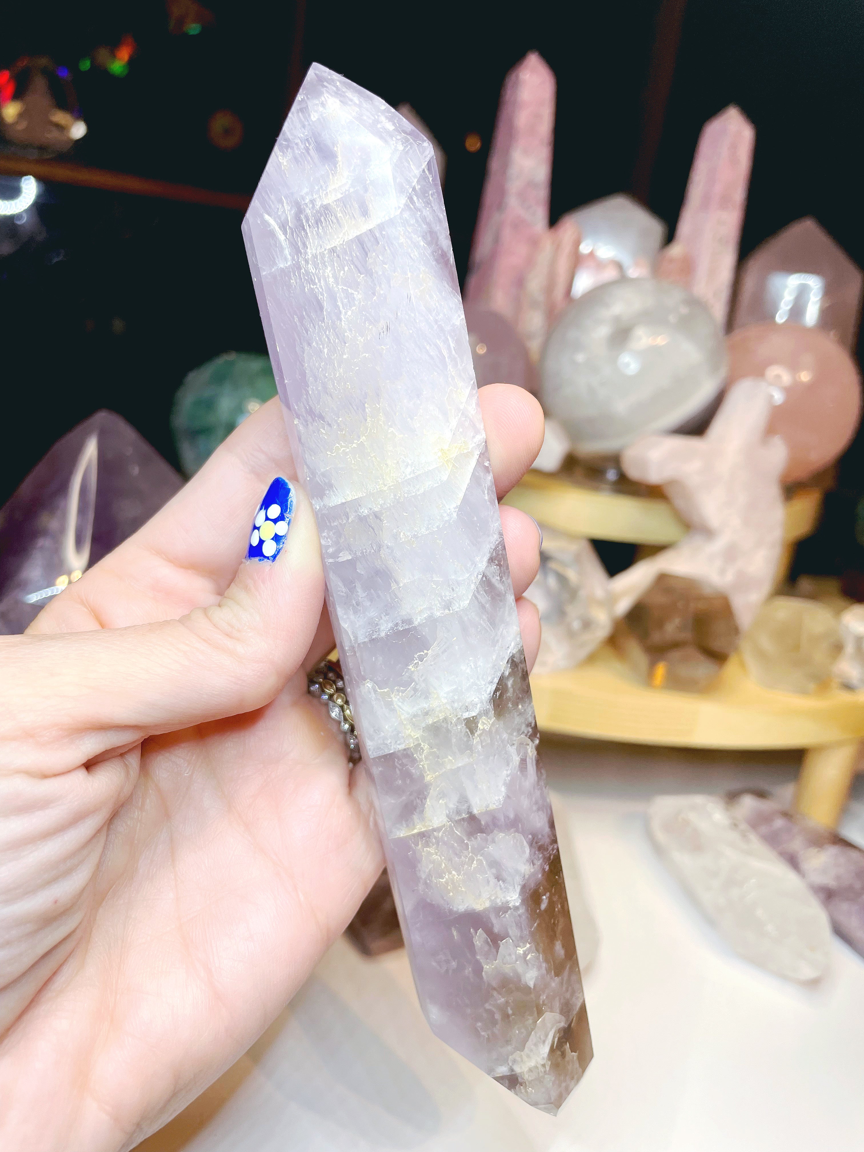 Double Terminated Super Seven Point - Baltic Mermaid