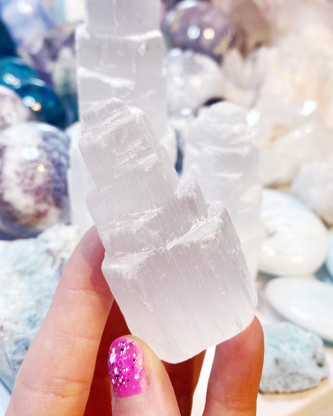 Selenite Towers - Baltic Mermaid